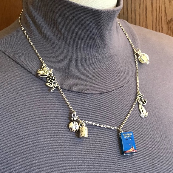 The Great Gatsby F. Scott Fitzgerald Handmade Glowing Literature Book Necklace - Picture 10 of 16